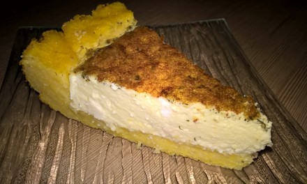 Tartă rustică cu brânză de capră