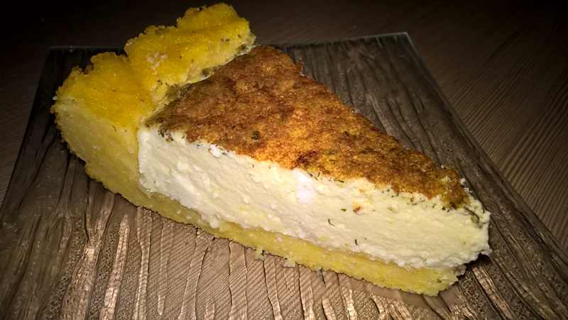 Tartă rustică cu brânză de capră