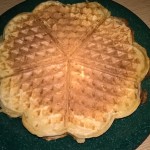 Vafe cu brânză de vaci și scorțișoară