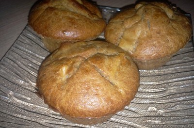 Brioșe cu mere și magiun