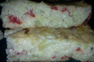 Budincă cu mei și dovlecel