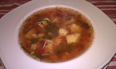 Supă de legume cu lobodă
