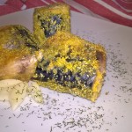 Macrou în crustă de mălai la cuptor