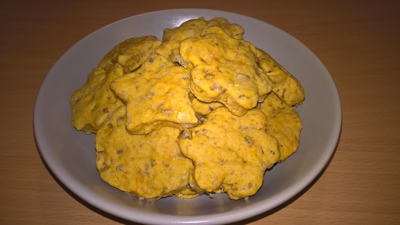 Biscuiți cu dovleac plăcintar și nucă