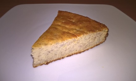 Prăjitură cu banane și ricotta