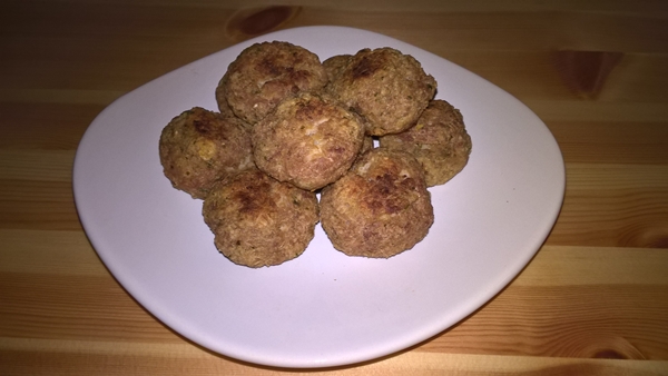 Chifteluțe cu carne de vită și conopidă