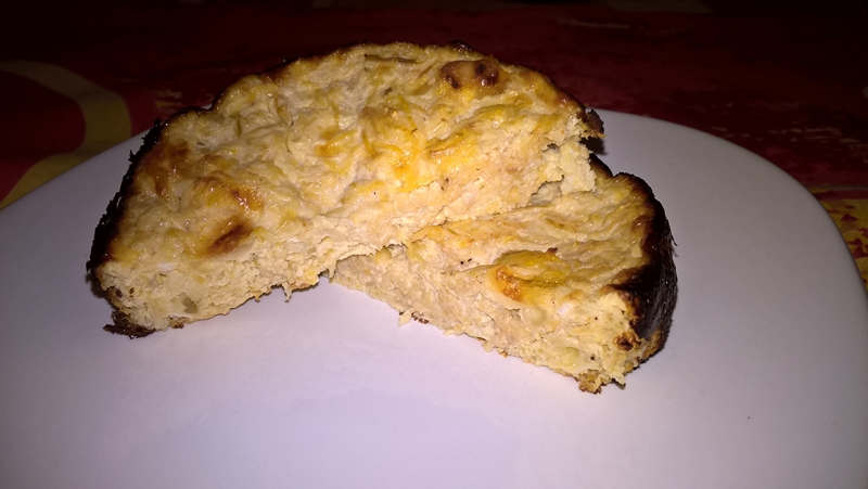 Sufleu cu țelină și cartof dulce