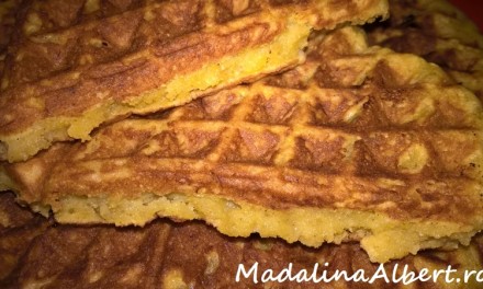 Vafe cu mere și banane