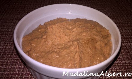 Pate cu ficat de pui și ardei copți