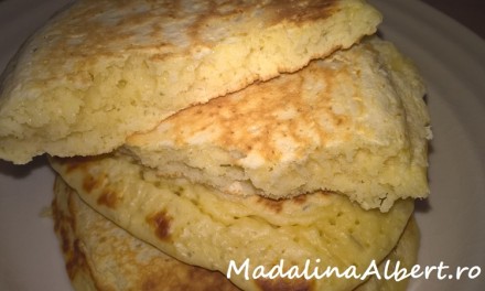 Pancakes cu brânză Gouda