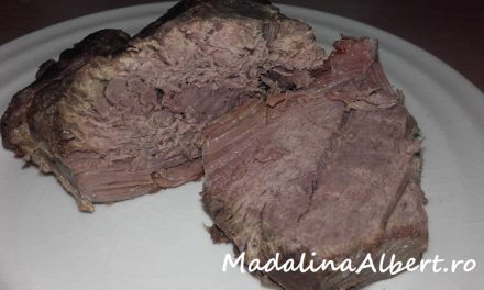 Pulpă de vită la Slow Cooker