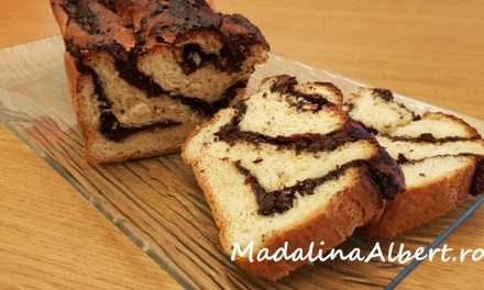 Cozonac cu ciocolată și cocos